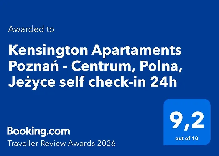 Kensington - Centrum, Polna, Jezyce Self Check-in 24h Apartment Poznan